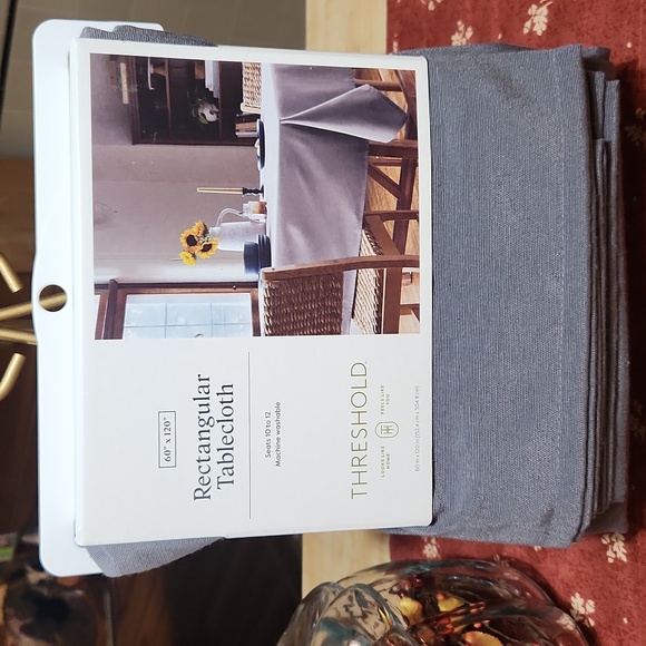 Threshold Rectangular Tablecloth - Picture 11 of 11